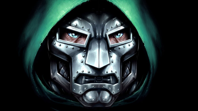 Doctor Doom Mask — Green