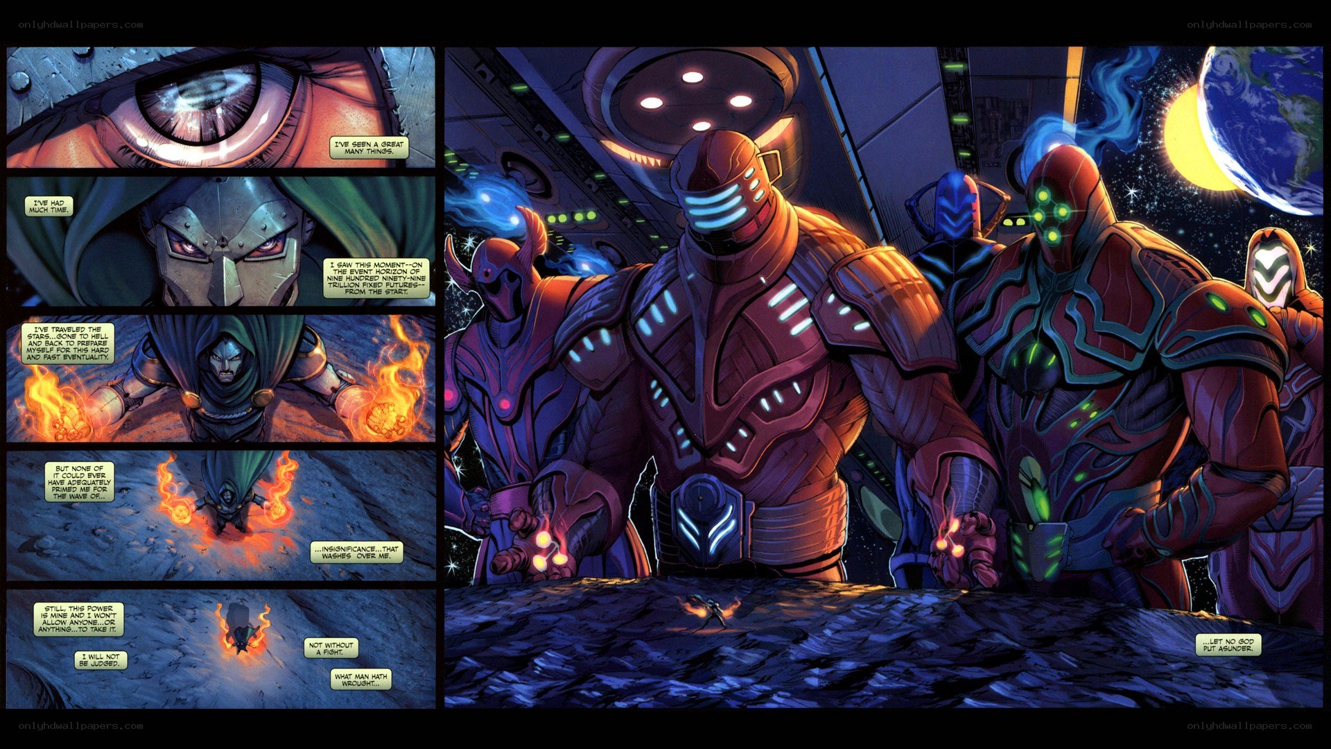 Doctor Doom's cosmic vision