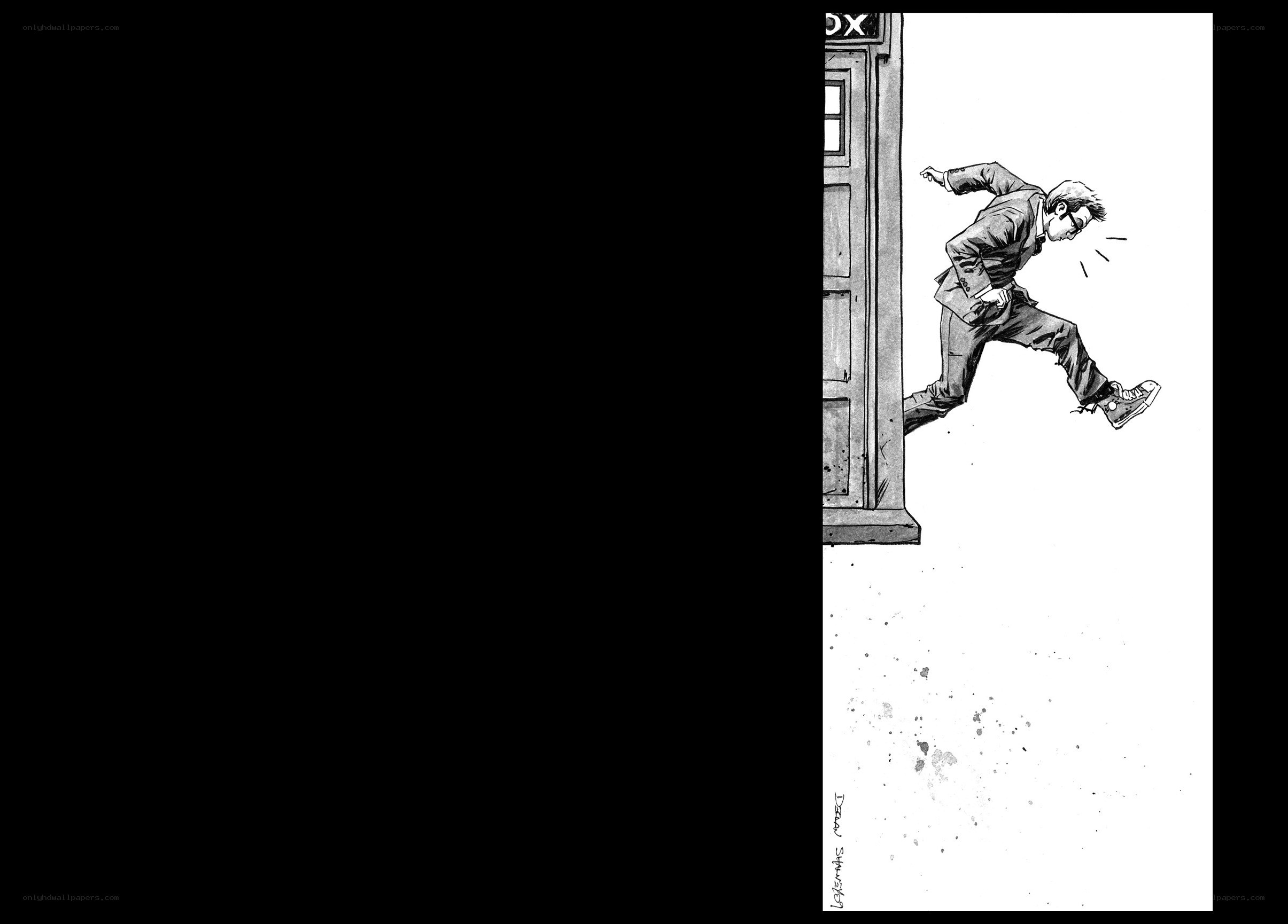 Doctor escapes TARDIS