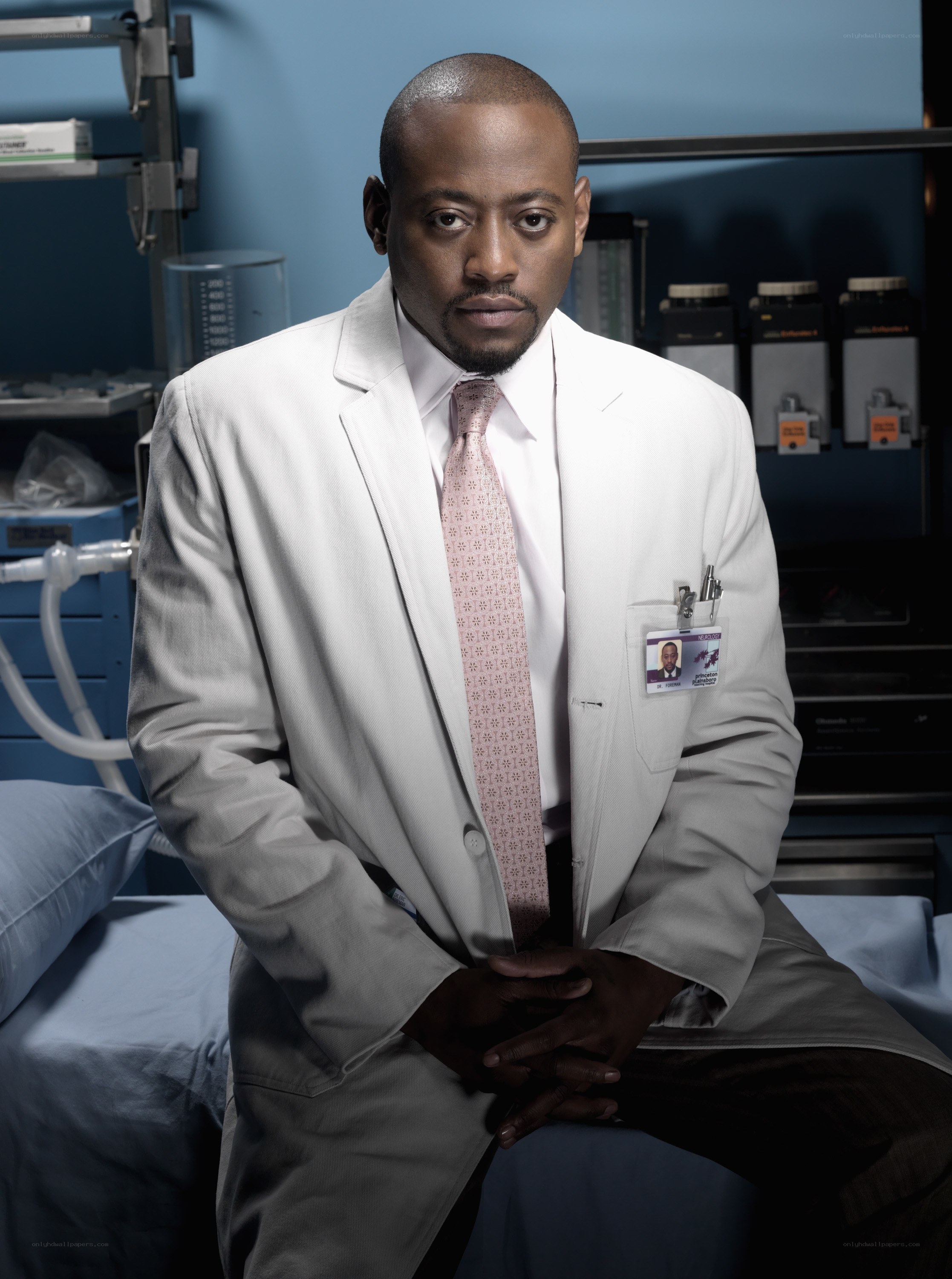 Doctor in hospital setting