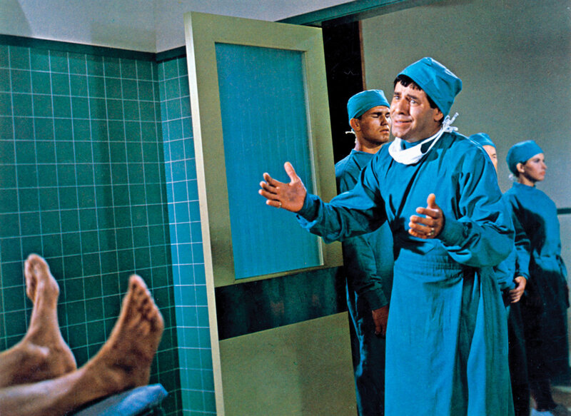 Doctor in Surgical Scrubs — Blue