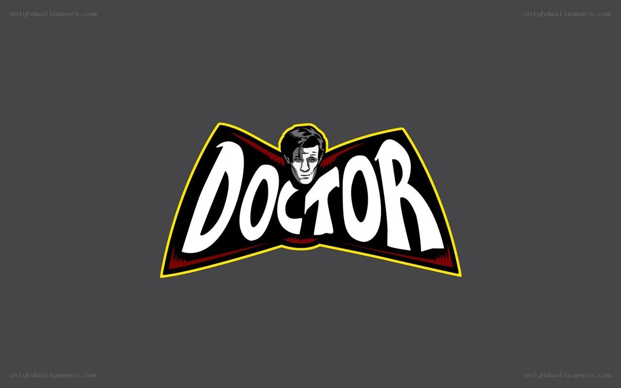 Doctor logo with character head