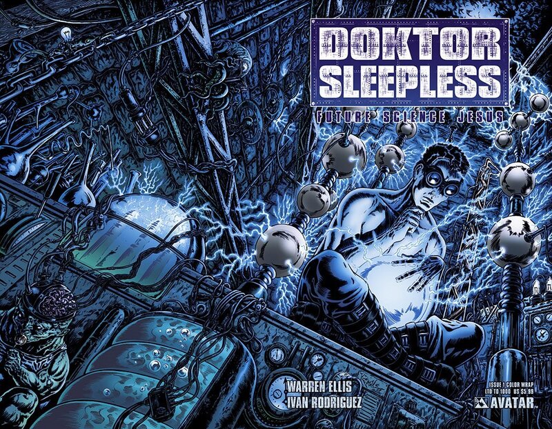 Doctor Sleepless comic cover