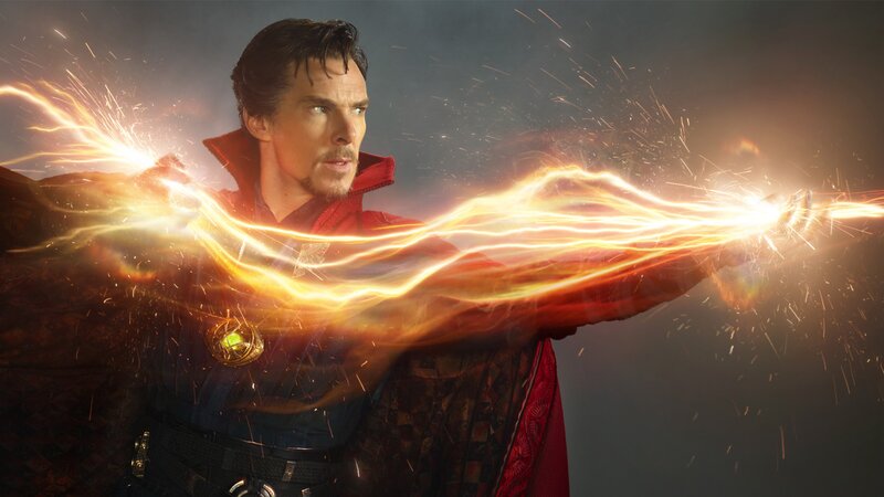 Doctor Strange Casting Spell — Red