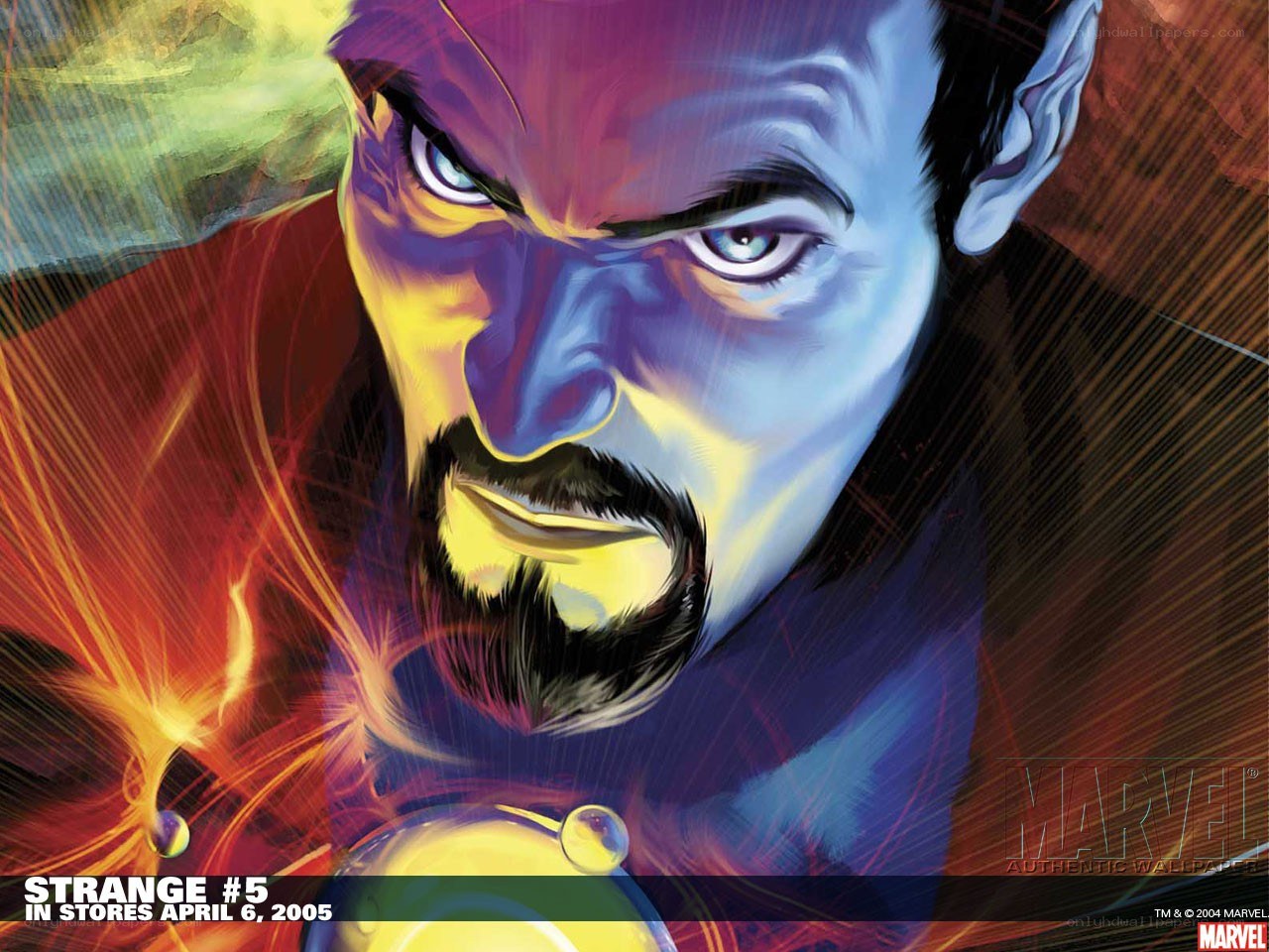 Doctor Strange comic cover art