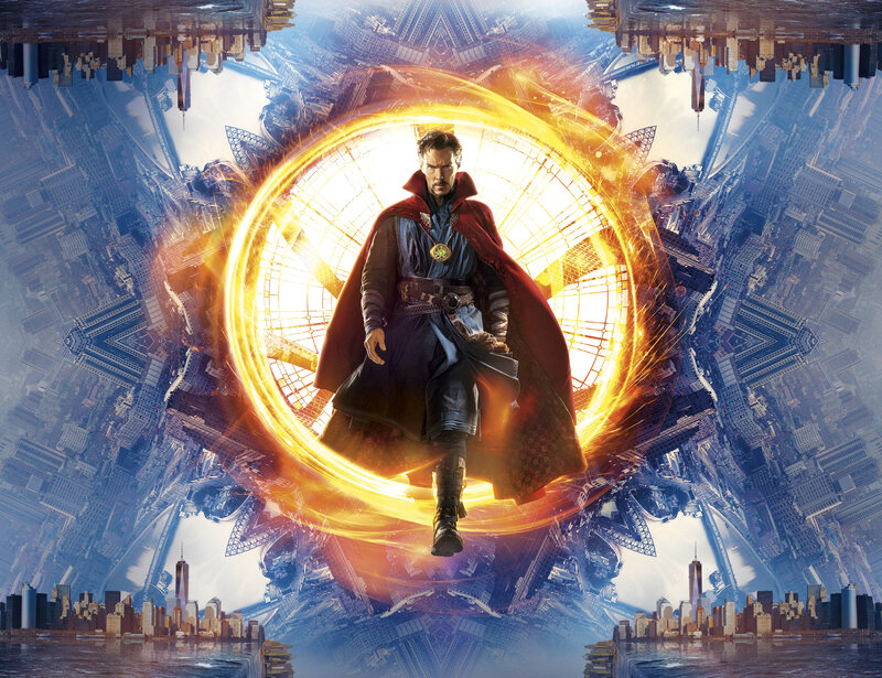 Doctor Strange Floating