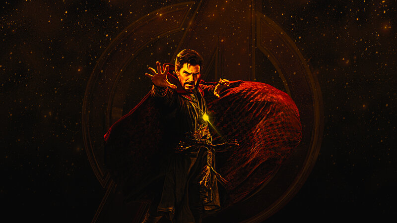 Doctor Strange in Red Cloak
