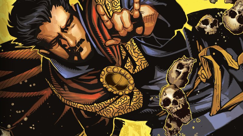 Doctor Strange with Skulls