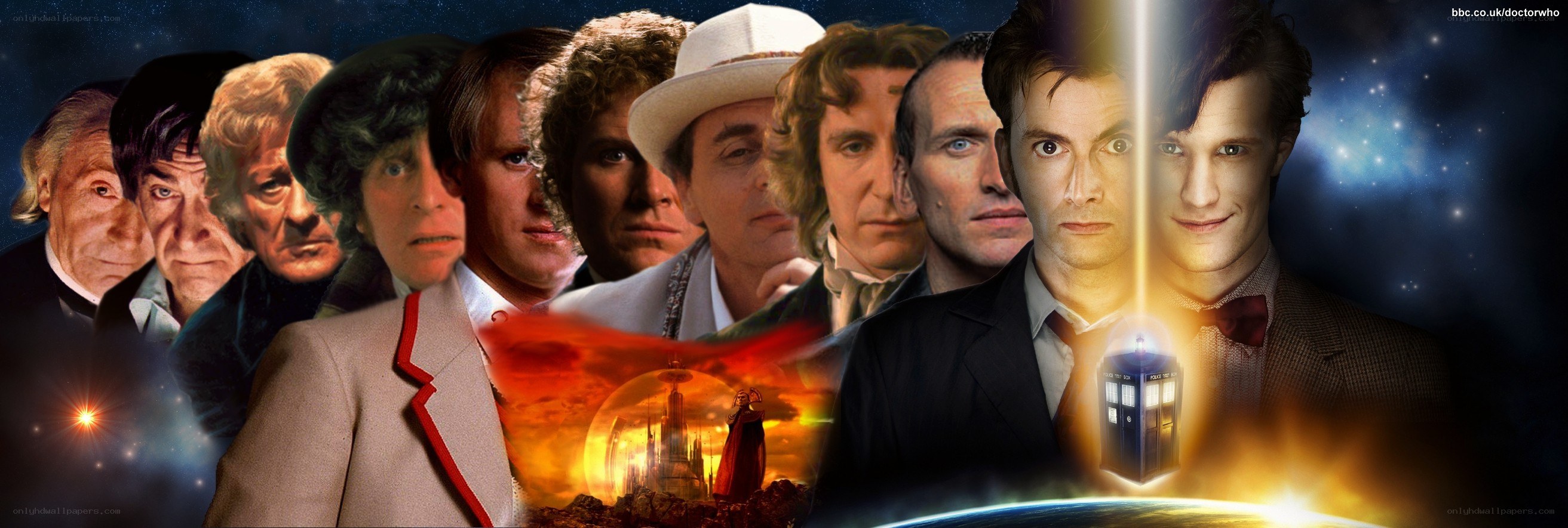 Doctor Who: All Doctors Collage