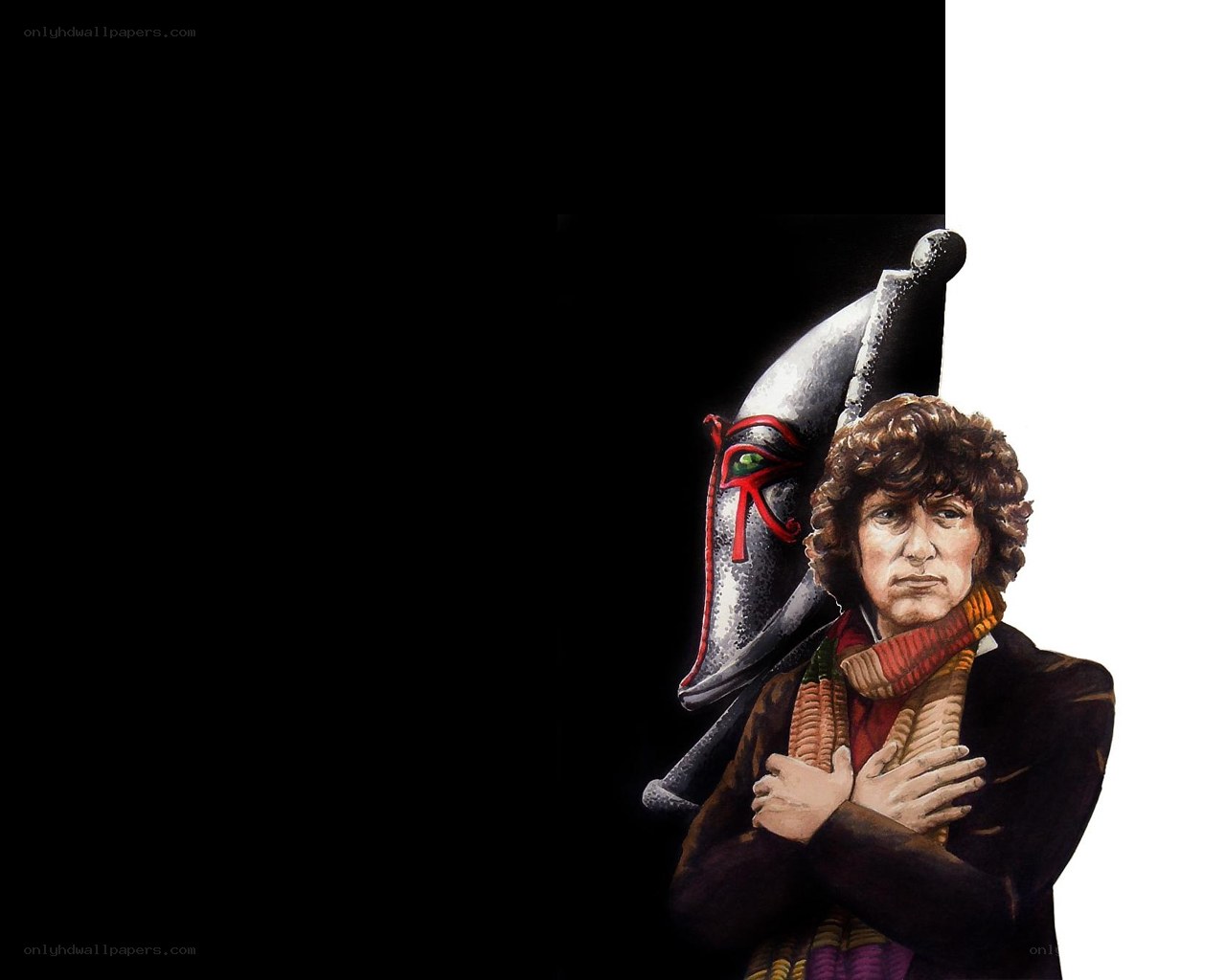 Doctor Who and a Cyberman