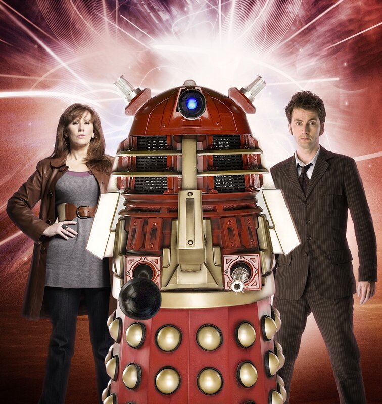 Doctor Who and a Dalek