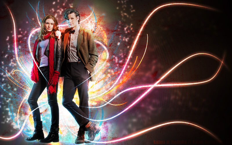 Doctor Who and companion art