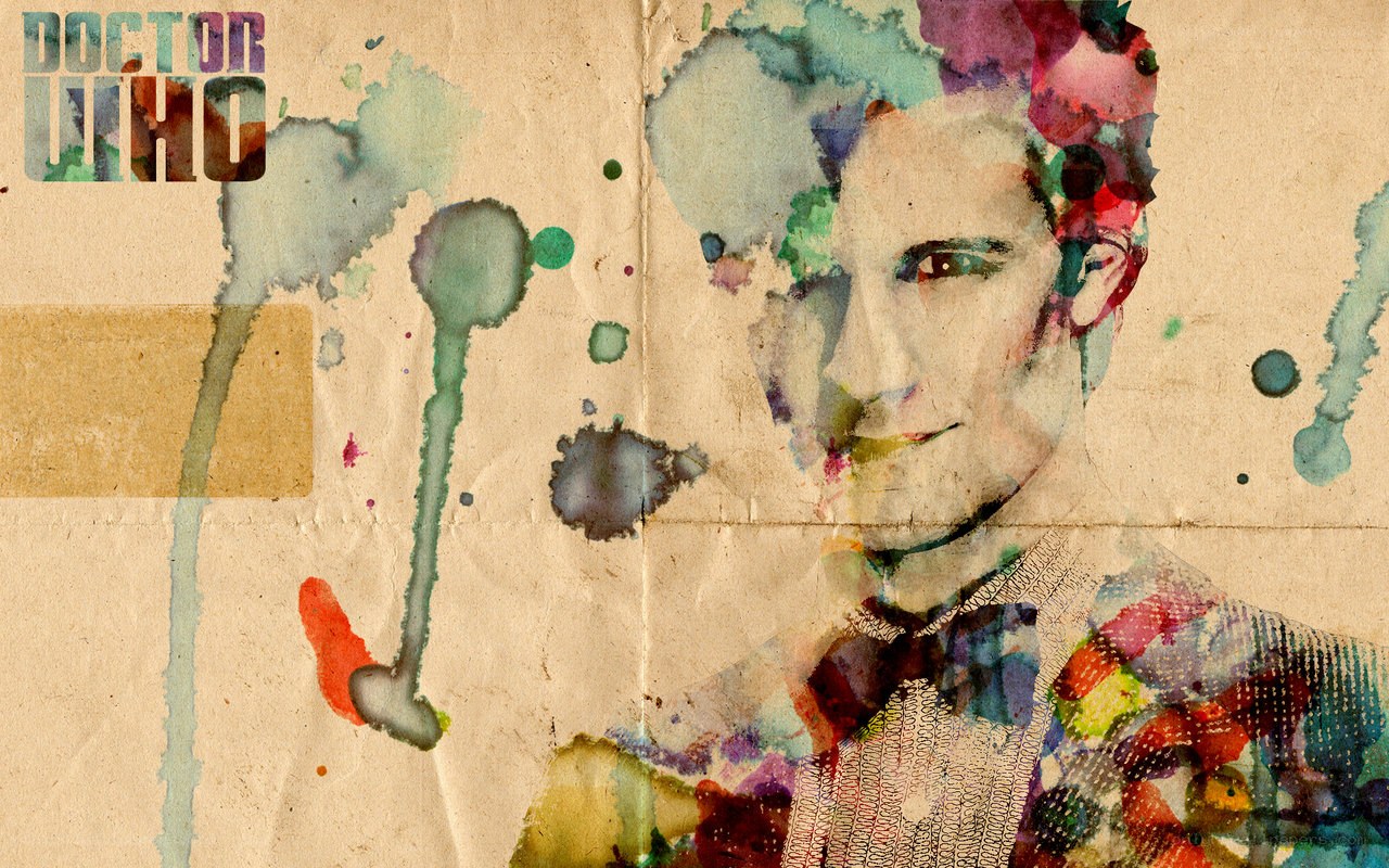 Doctor Who artistic portrait