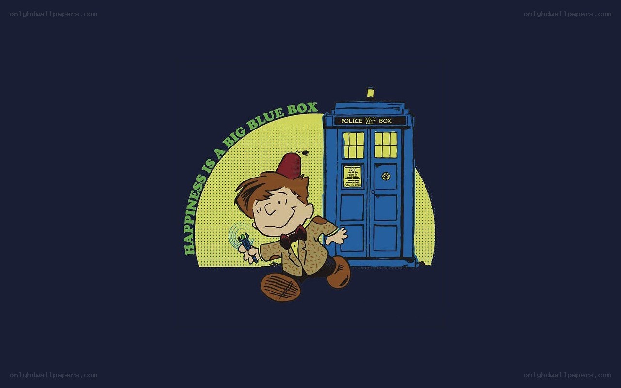 Doctor Who cartoon art