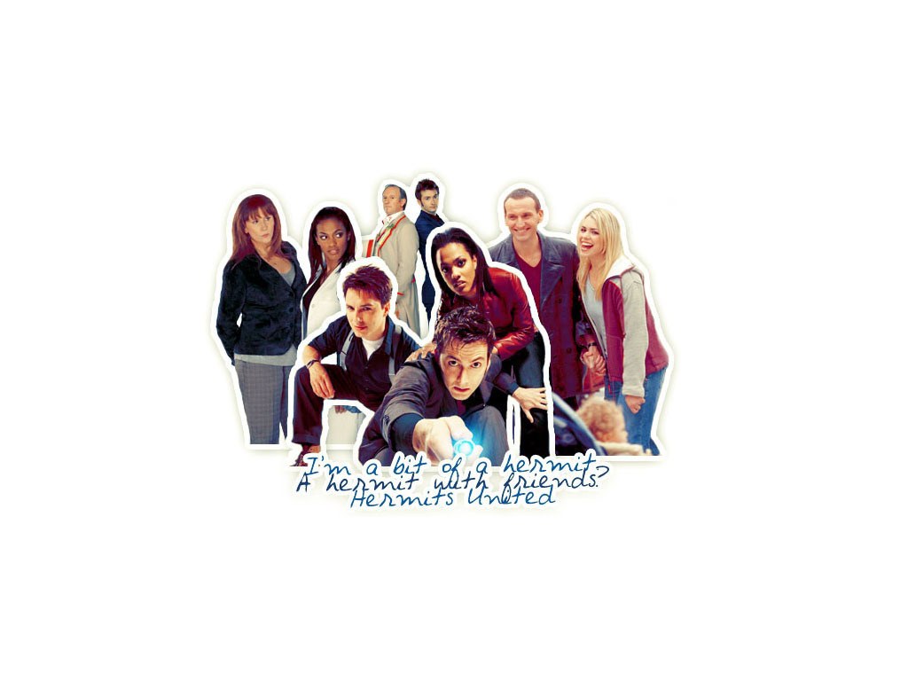 Doctor Who cast collage