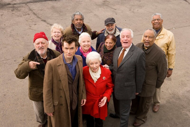 Doctor Who cast group photo