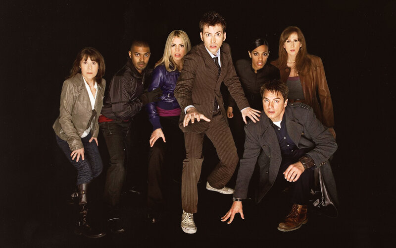 Doctor Who cast group photo