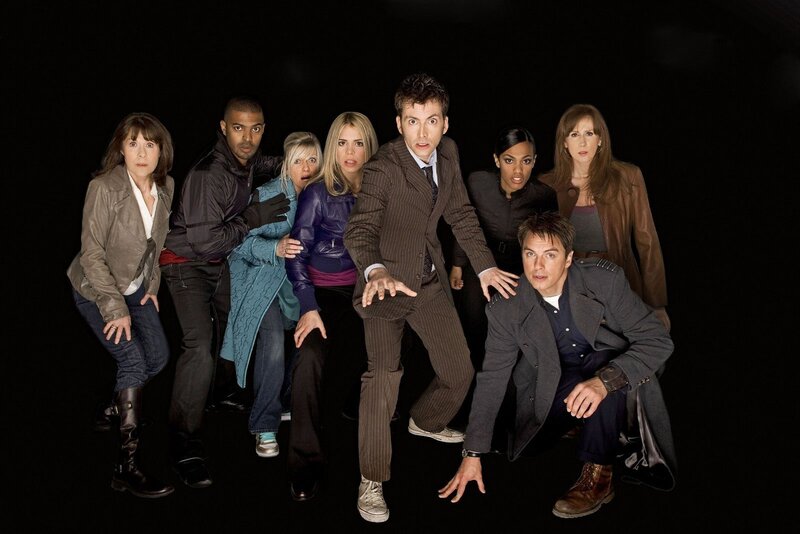 Doctor Who cast group shot