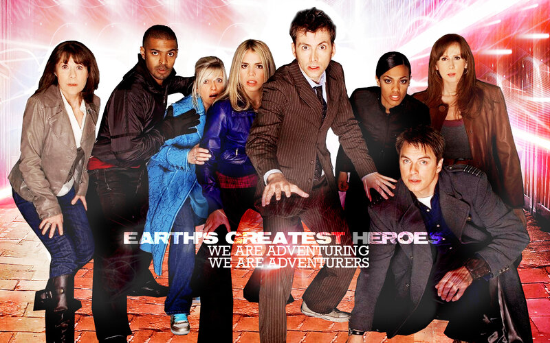 Doctor Who cast group shot