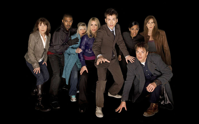 Doctor Who cast group shot