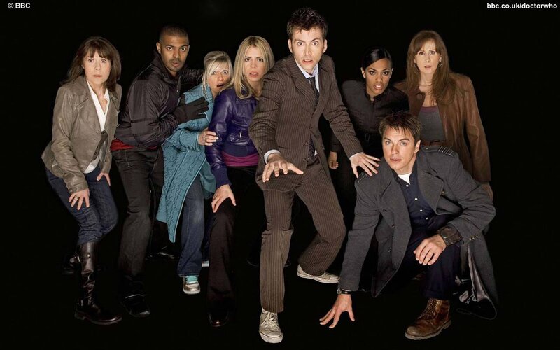 Doctor Who cast group shot