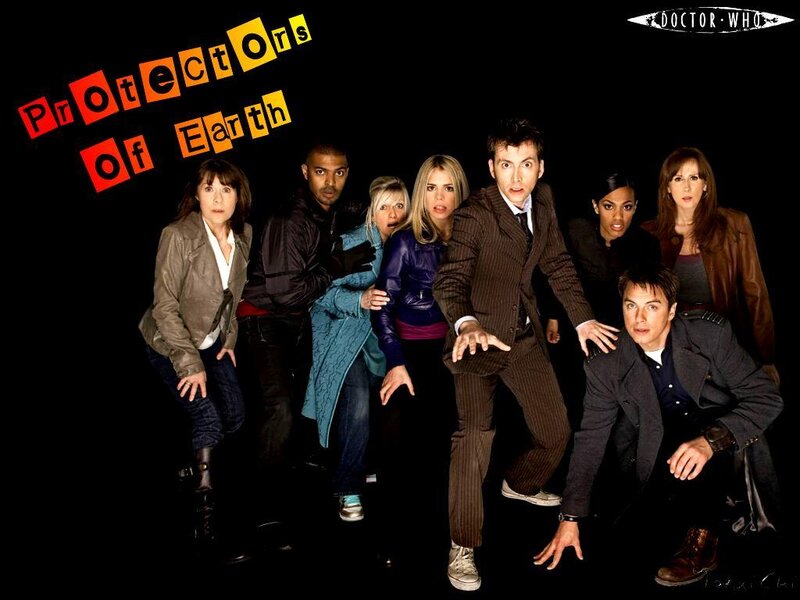 Doctor Who cast group shot