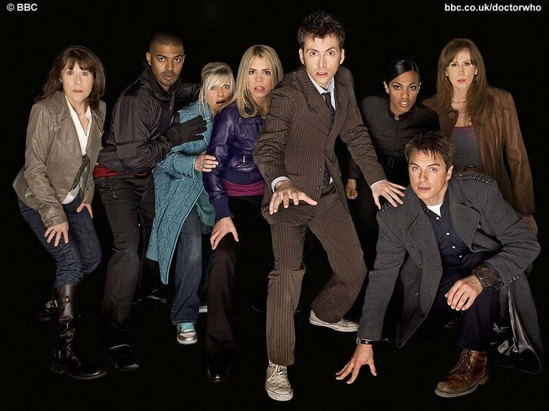 Doctor Who cast group shot