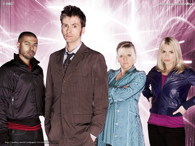 Doctor Who cast promotional image