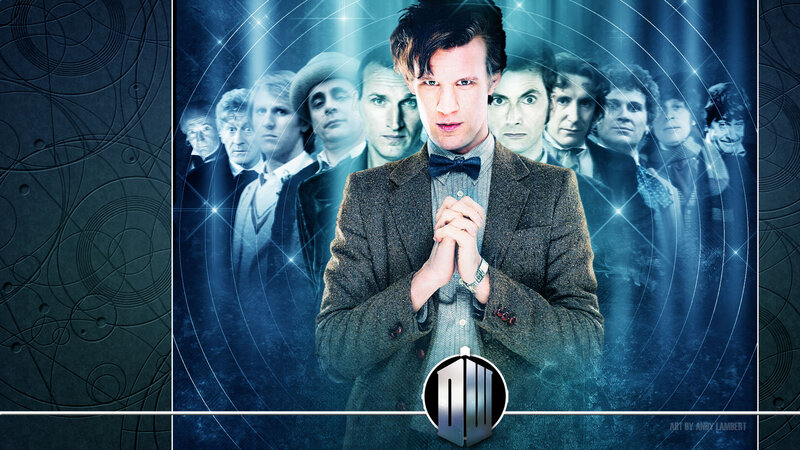 Doctor Who character collage