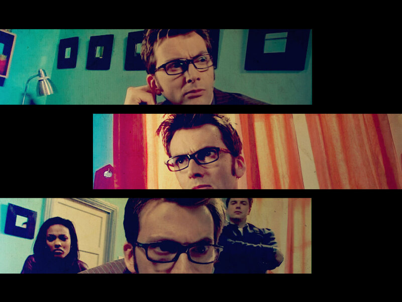 Doctor Who character collage