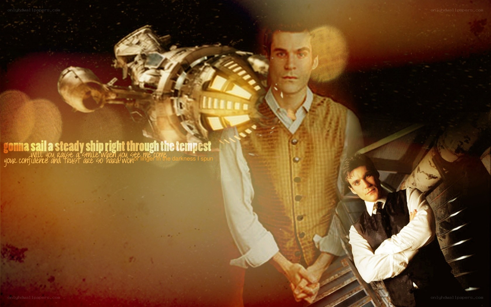 Doctor Who character collage