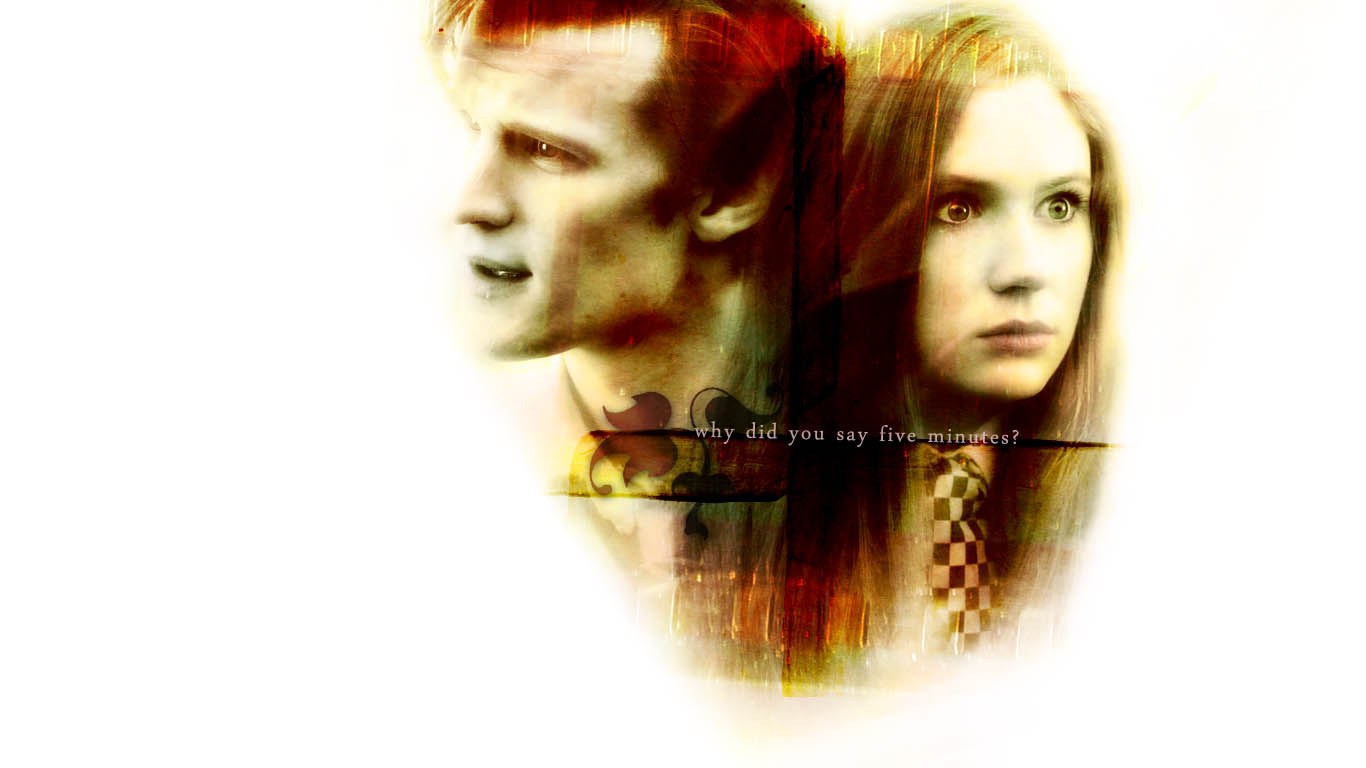 Doctor Who character collage