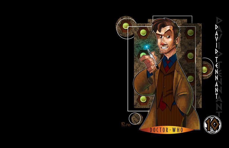 Doctor Who character illustration