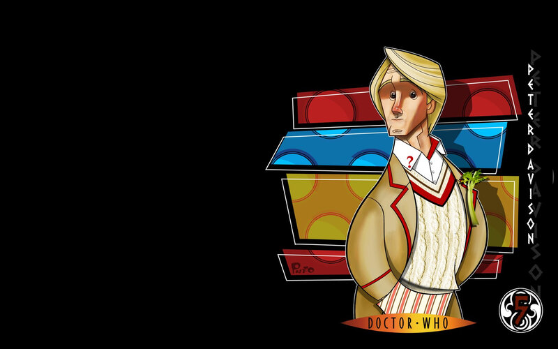 Doctor Who character illustration