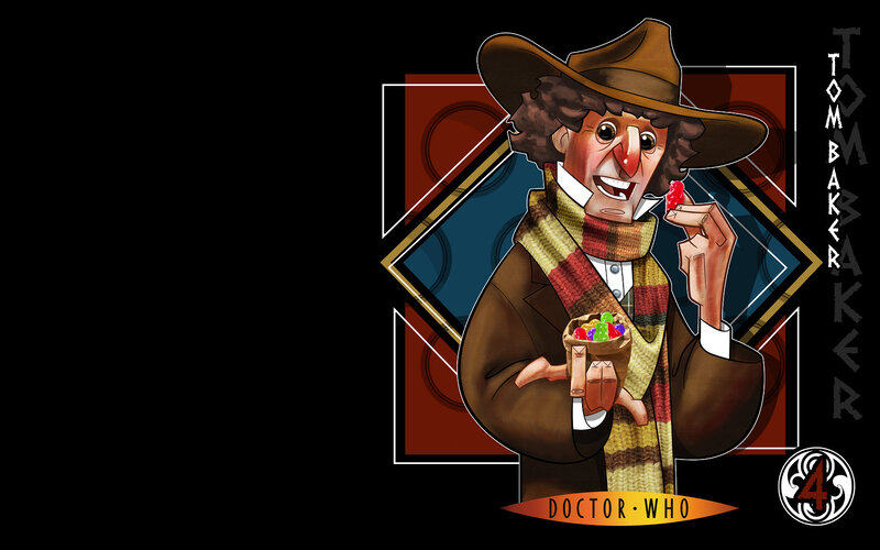 Doctor Who character illustration