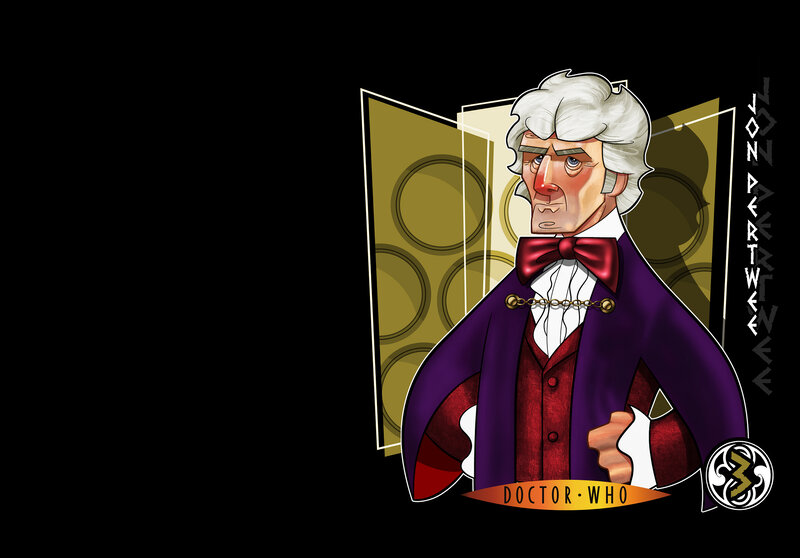 Doctor Who character illustration