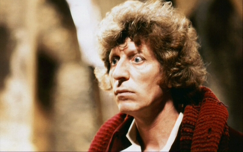 Doctor Who character in red coat