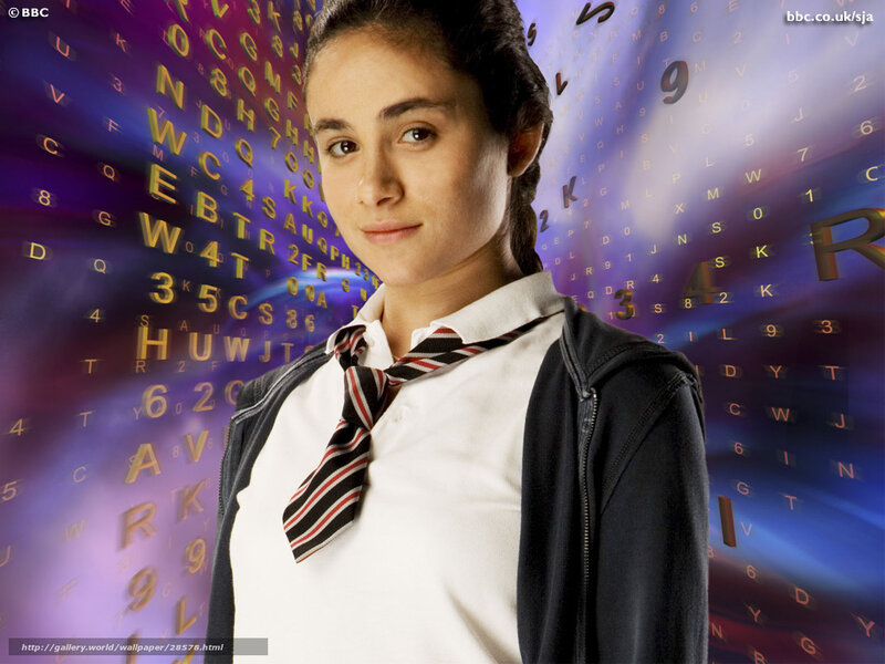 Doctor Who character in school uniform