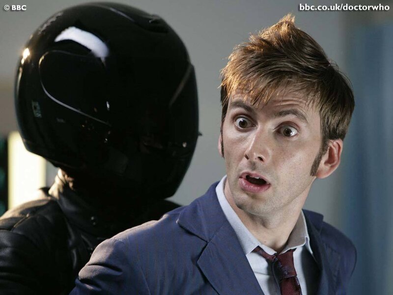 Doctor Who character in suit