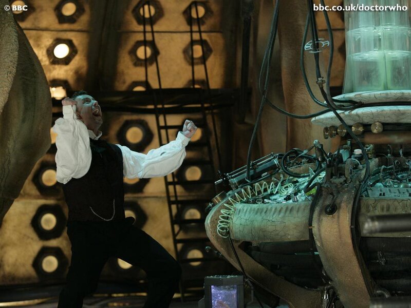 Doctor Who character in TARDIS