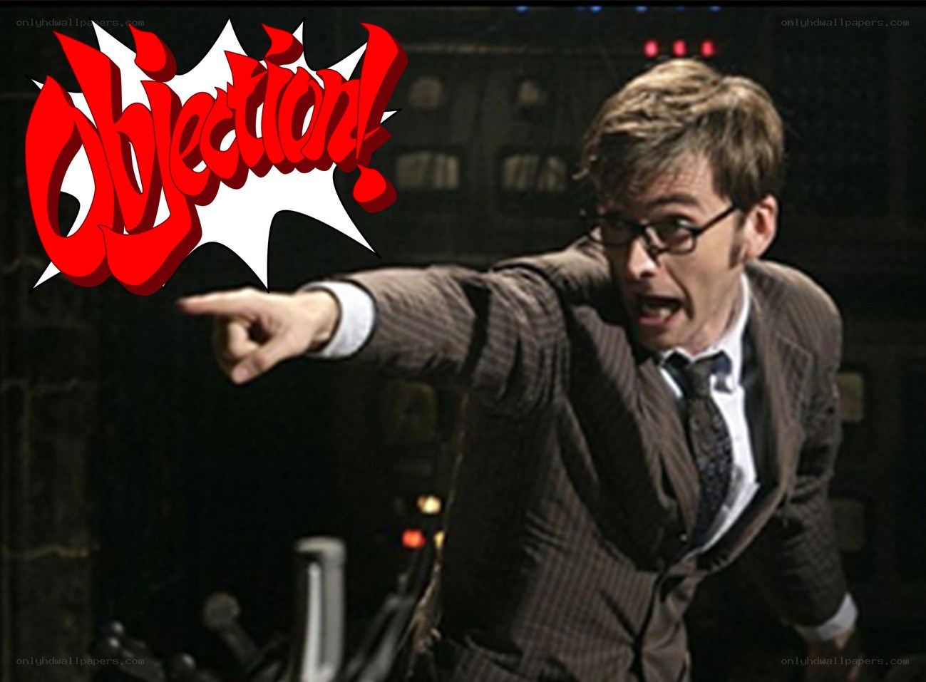 Doctor Who character objecting