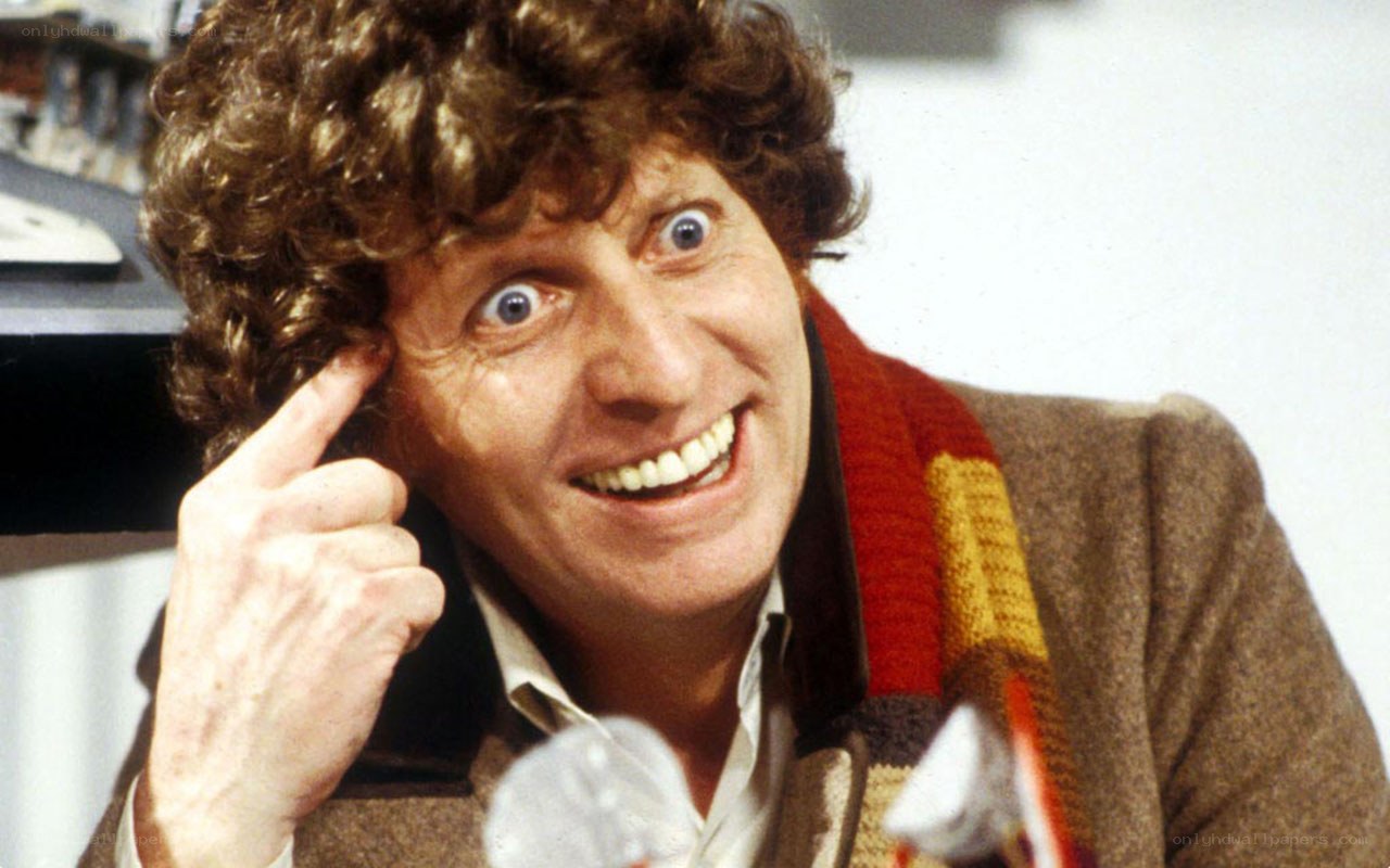 Doctor Who character smiling