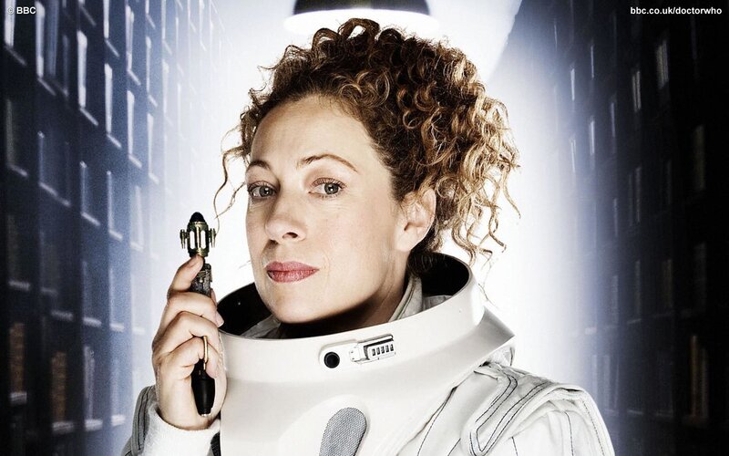 Doctor Who character with sonic screwdriver