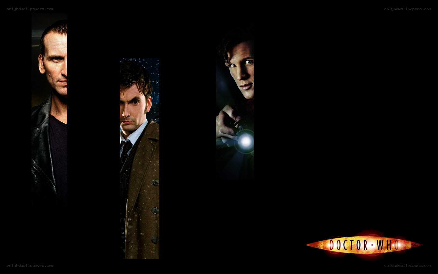 Doctor Who characters collage