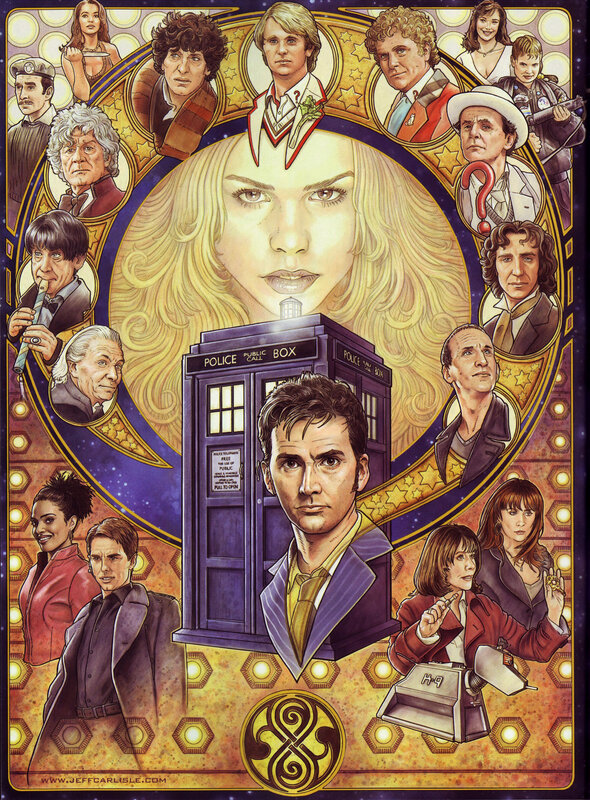 Doctor Who Characters — Gold