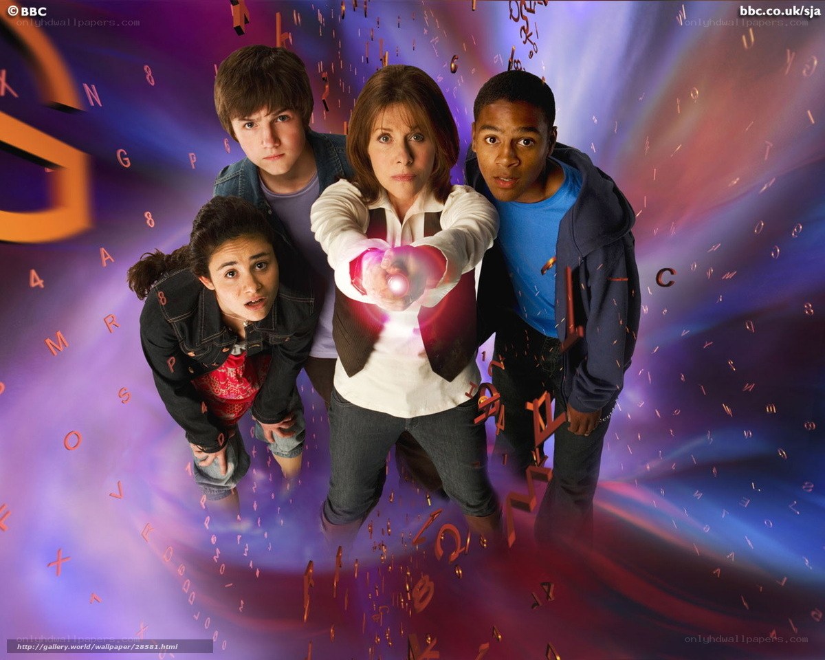 Doctor Who characters in a time vortex