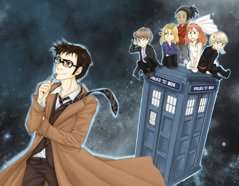 Doctor Who characters in space