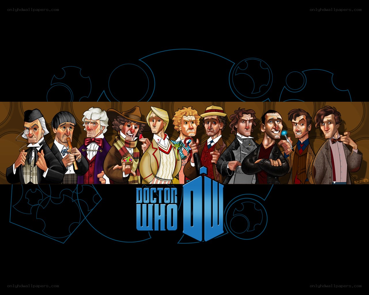 Doctor Who characters lineup