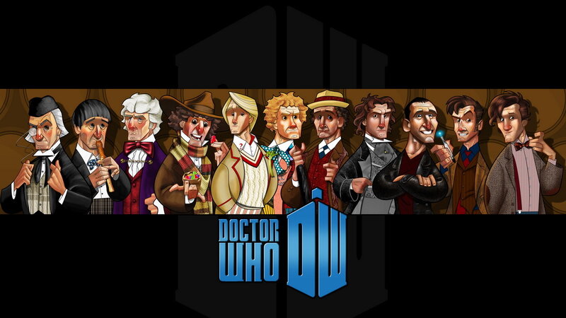 Doctor Who characters lineup