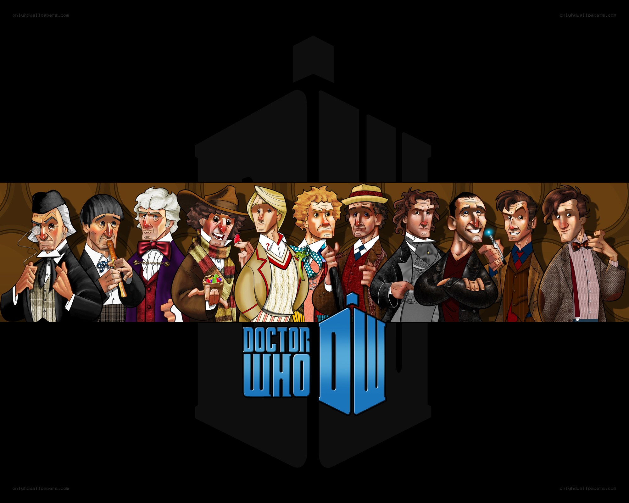 Doctor Who characters lineup